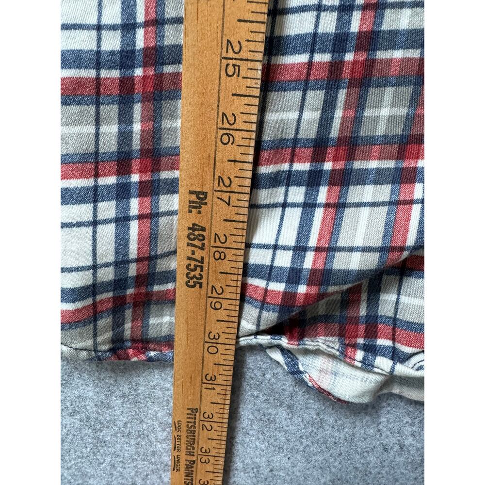 Carhartt FR Flame Resistant Plaid Work Shirt Large CAT 2 Western Snap - Picture 7 of 9